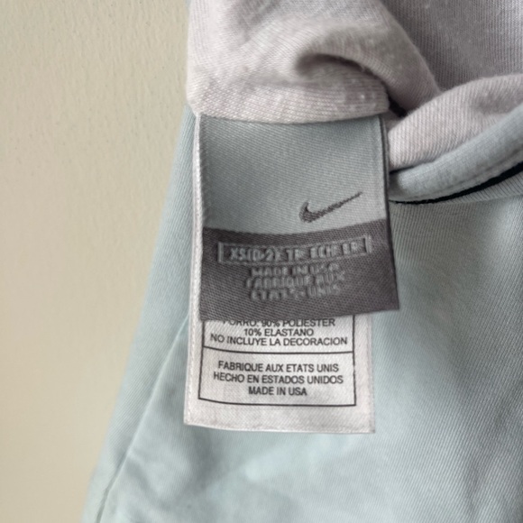 Nike Light Blue and Black Tank Top CS - Picture 3 of 4